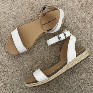 Lucky Brand leather sandals, size 8.5